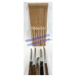 Knife Block + (5) Knives