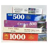 Lot of (5) Puzzles