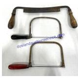 Lot of (3) Hand Saws