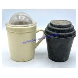 Pampered Chef Shaker & Vintage Smoothie Mixer