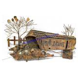 Decorative Metal Wall Hanging (25 x 16)