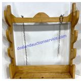 Wooden Gun Rack (29 x 26 x 6)