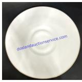 White Glass Platter (13")
