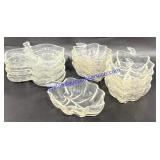 Lot of (10) Leaf Dishes