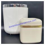 Garbage Can & Tissue Box Cover 
Garbage Can (11