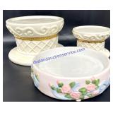 Lot of (3) Decorative Candle Stands