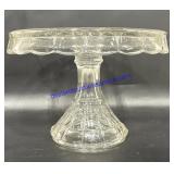 Glass Cake Stand (10 x 7)