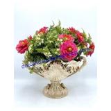 Ardalt Vase w/ Artificial Flowers (11")