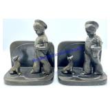 Set of Brass Book-Ends