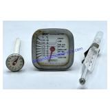 Lot of (3) Thermometers