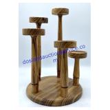 Wooden Votive Stand (12")