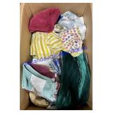 Large Box of Towels & Misc. Linens