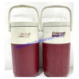 Pair of Coleman PolyLite Water Jugs