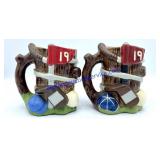 Lot of (3) 19th Hole Golf Mugs