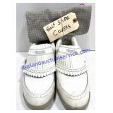 Vintage Size 10 Golf Shoes & Covers