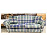 Plaid Sofa Bed (84")