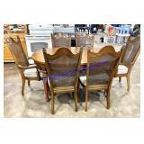 Woofing Dining Table & (6) Chairs 
Chairs