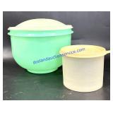 Pair of Vintage Tupperware Containers