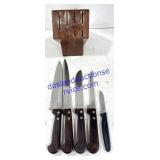 Imperial Collectibles Knife Block & Knives