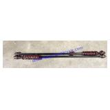 Pair of Matching Wooden Curtain Rods (53")