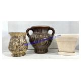 Lot of (3) Planters