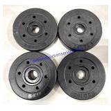 Lot of (4) 2.5 Pound Weights