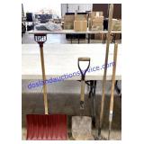 Pair of Shovels & Garden Tools