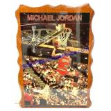 Michael Jordan Clock (22 x 14) 
Clock Does Not
