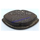Antique Asbestos Sad Iron