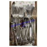 Set of (8) Holmes & Edwards Silverware