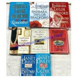 Box of Barbara Taylor & Janet Dailey Novels