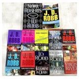 Box of J.D. Robb Novels