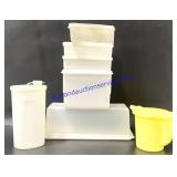Flat of Misc. Vintage Tupperware