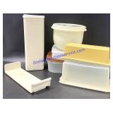 Flat of Misc. Vintage Tupperware
