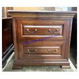 Large Wooden Filing Cabinet (35 x 36 x 23)