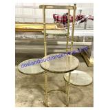 5 Tier Glass/Metal Stand (30 x 23)