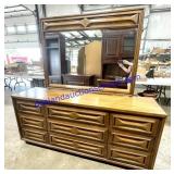 Long Dresser & Mirror (70 x 69 x 18)