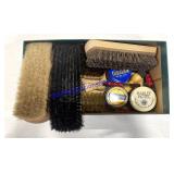 Box of Shoe Shining Supplies