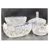 Lot of (4) Glass Bowls