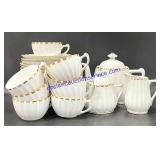 Bavaria Schumann Karo Gold Dinnerware