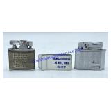 Pair of Vintage Lighters & Money Clip