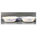 Pair of Vintage Corningware 12 Ounce Dishes