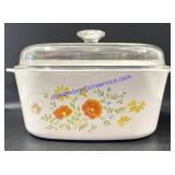 Vintage Corningware 5 Quart Dish & Lid