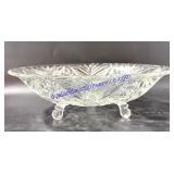 Footed Glass Dish (10 x 3)
