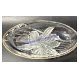Frosted Flower Dish (7 x 4)