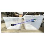 Pair of Totes (No Lids)