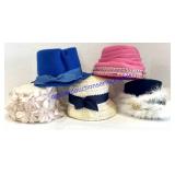 Lot of (5) Ladies Hats