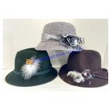 Lot of (3) Hats