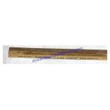 Lot of (3) Yard Sticks