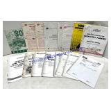 Variety of Farm Implement Service Manuals